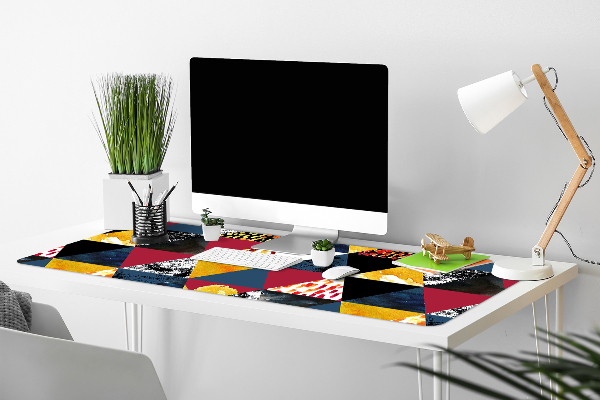 Matta skrivbord Höstmosaik