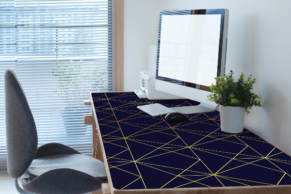 Matta skrivbord Triangelmönster