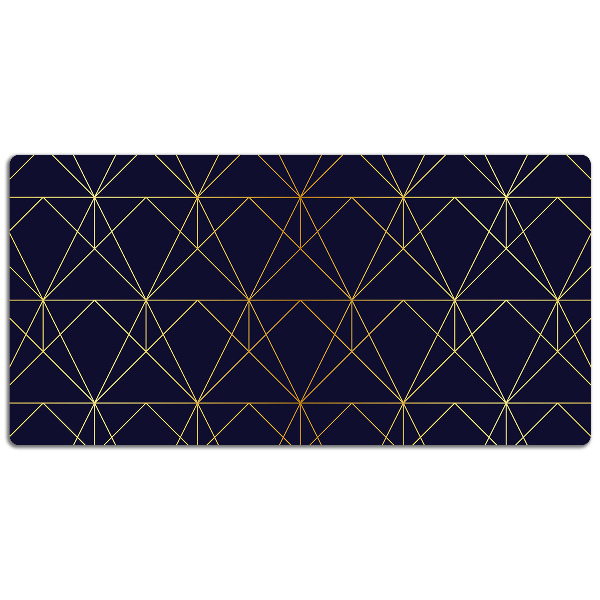 Matta skrivbord Triangelmönster