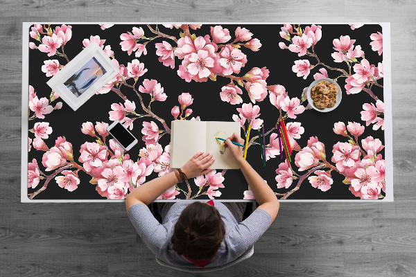 Matta skrivbord körsbärsblommor