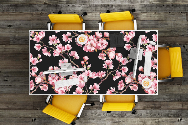 Matta skrivbord körsbärsblommor