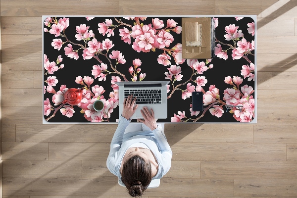 Matta skrivbord körsbärsblommor