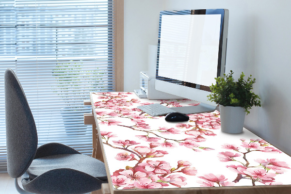 Matta skrivbord körsbärsblommor