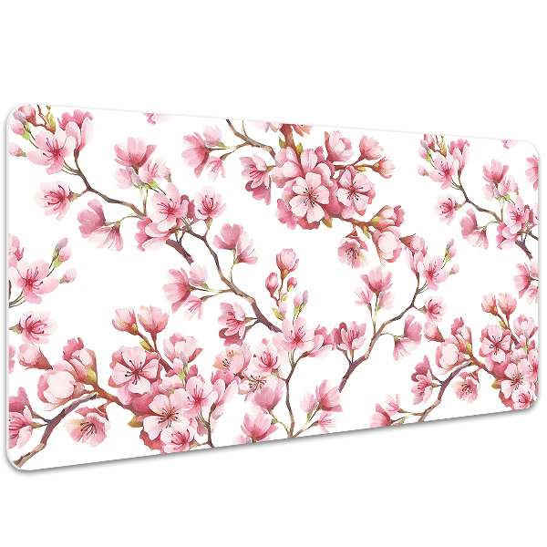 Matta skrivbord körsbärsblommor