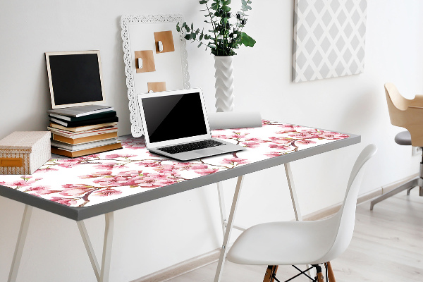 Matta skrivbord körsbärsblommor