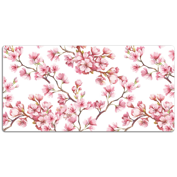 Matta skrivbord körsbärsblommor