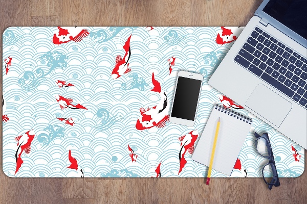 Matta skrivbord Karp koi