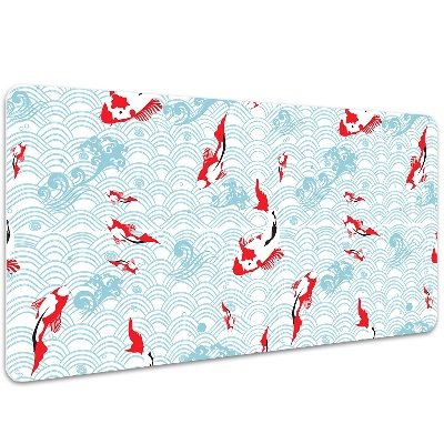 Matta skrivbord Karp koi