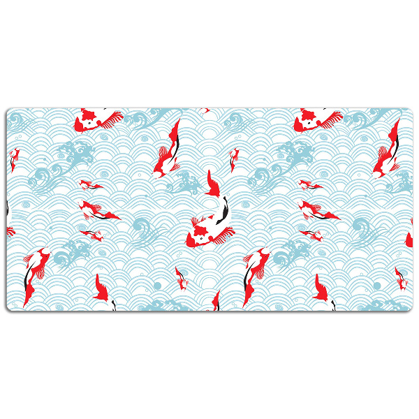 Matta skrivbord Karp koi