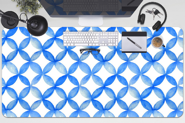 Matta skrivbord Blåhjul