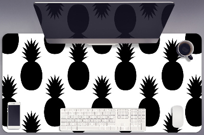 Skrivbordsunderlägg Svarta ananas