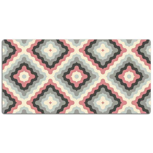 Stort skrivbordsunderlägg Retro illusion