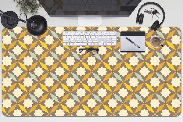 Stort skrivbordsunderlägg Vintage mönster