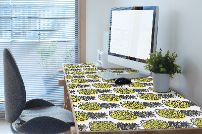 Stort skrivbordsunderlägg Ananasmönster