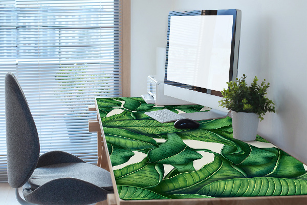 Stort skrivbordsunderlägg Botaniska blad