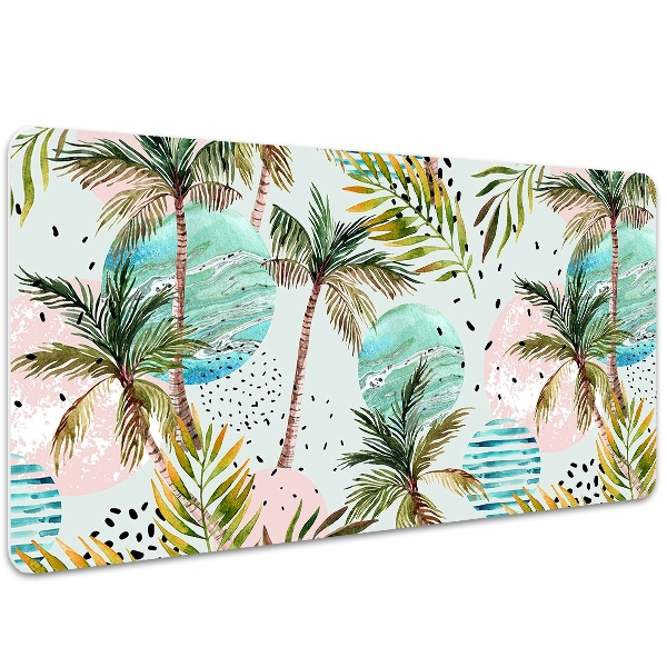 Stort skrivbordsunderlägg Hawaii Palms