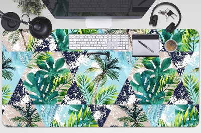 Stort skrivbordsunderlägg Tropisk mosaik