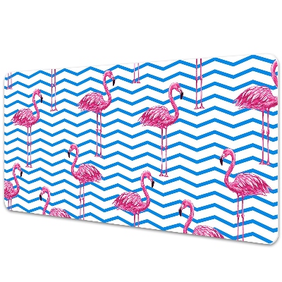 Stort skrivbordsunderlägg Flamingos