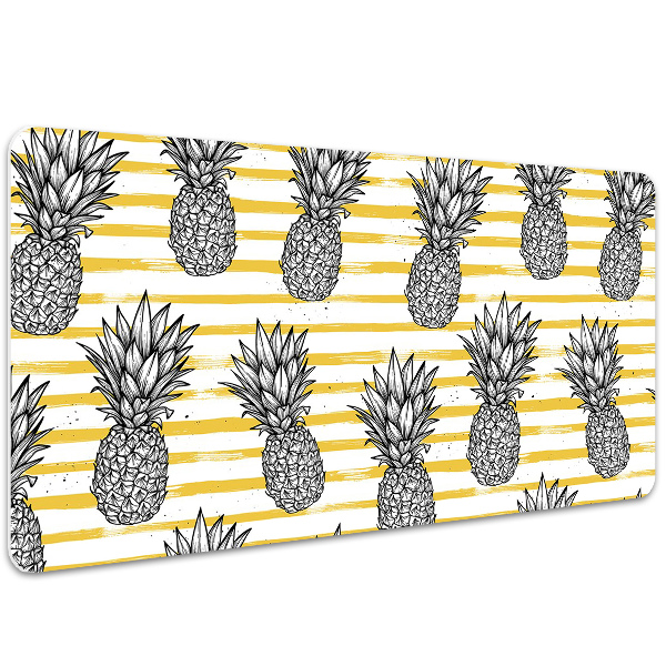 Stort skrivbordsunderlägg Ananas