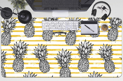 Stort skrivbordsunderlägg Ananas