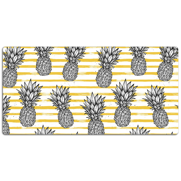 Stort skrivbordsunderlägg Ananas