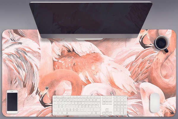 Skrivbordsunderlägg Flamingos
