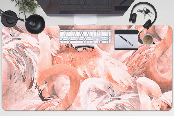 Skrivbordsunderlägg Flamingos