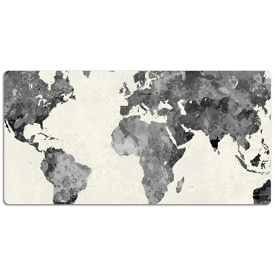 Skrivbordsunderlägg Gammal världskarta