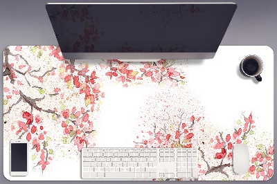 Skrivbordsunderlägg körsbärsblommor
