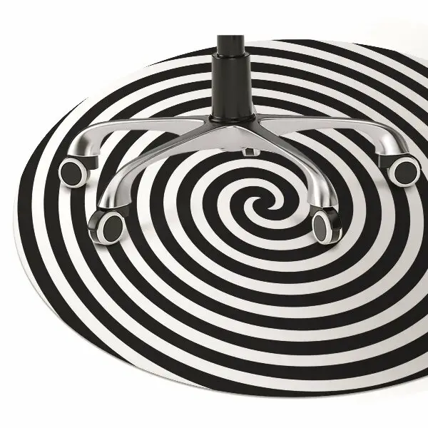 Golvskydd kontorsstol Spiral