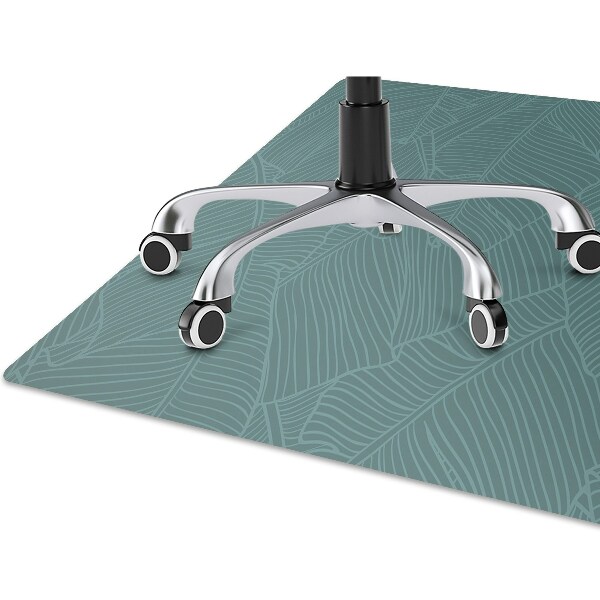 Golvskydd kontorsstol Vattenblad