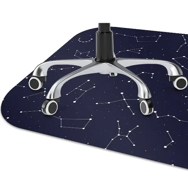 Matta under kontorsstol Konstellation