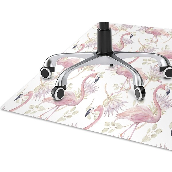 Matta under kontorsstol Flamingos