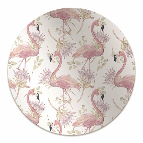 Matta under kontorsstol Flamingos
