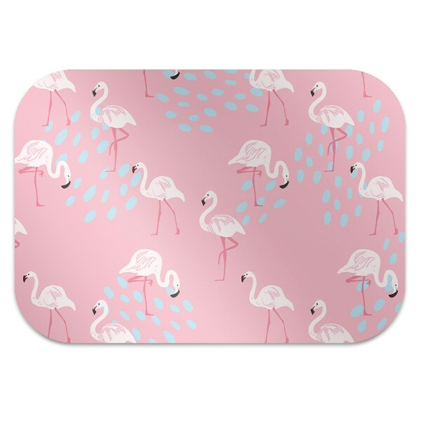 Matta under kontorsstol Flamingos