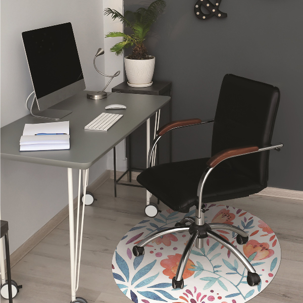Matta under kontorsstol Vintage maki