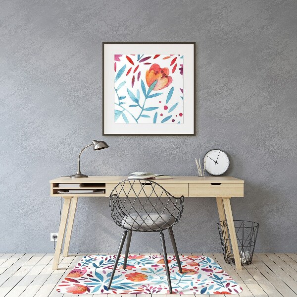 Matta under kontorsstol Vintage maki