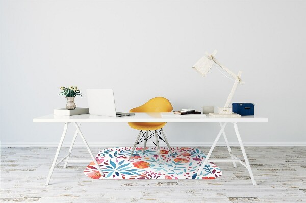 Matta under kontorsstol Vintage maki