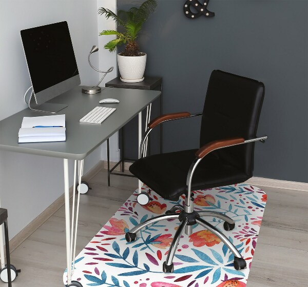 Matta under kontorsstol Vintage maki