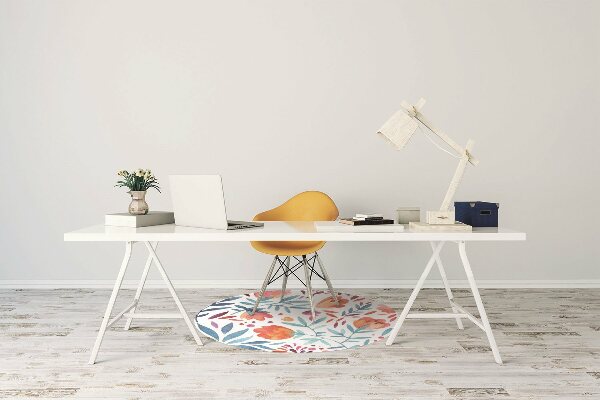 Matta under kontorsstol Vintage maki