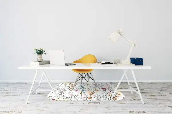 Matta kontorsstol Fältblommor