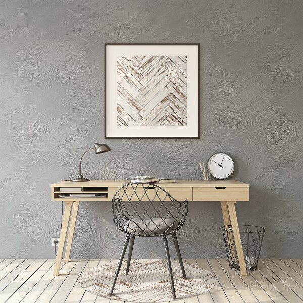 Matta kontorsstol Trägolv
