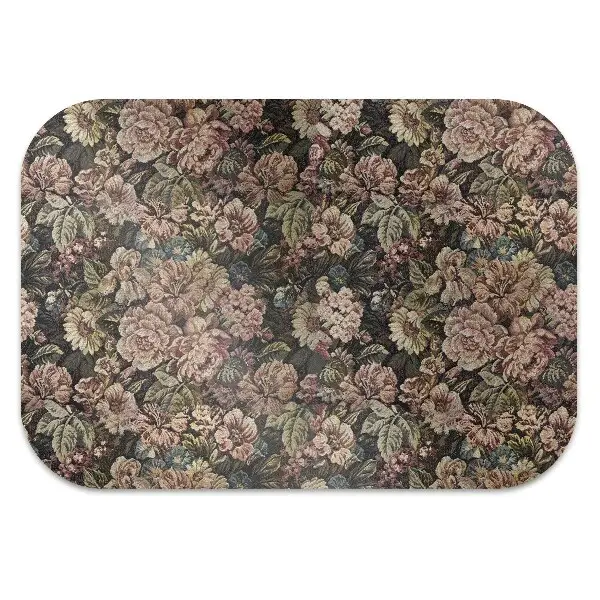 Matta kontorsstol Vävda blommor