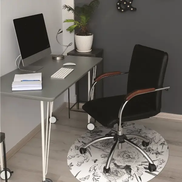 Matta kontorsstol Blombukett