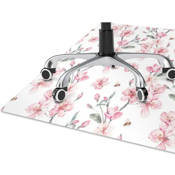 Matta kontorsstol Subtila blommor