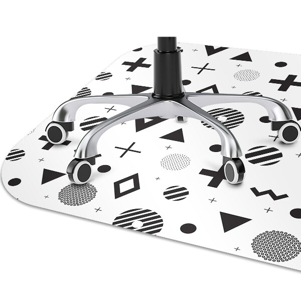Matta kontorsstol Geometriska mönster