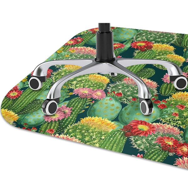 Matta kontorsstol Blommande kaktus