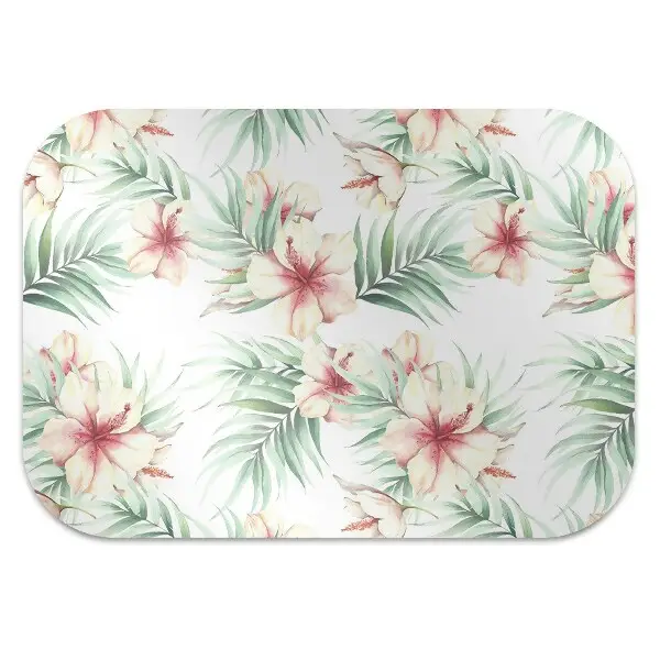 Matta kontorsstol Hawaiian blommor