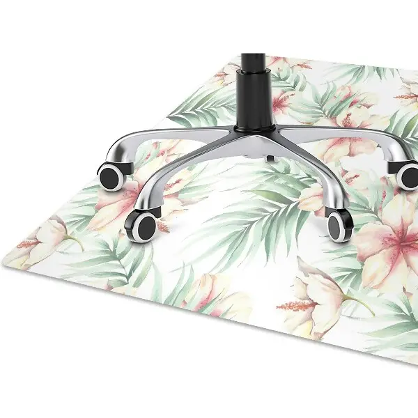 Matta kontorsstol Hawaiian blommor