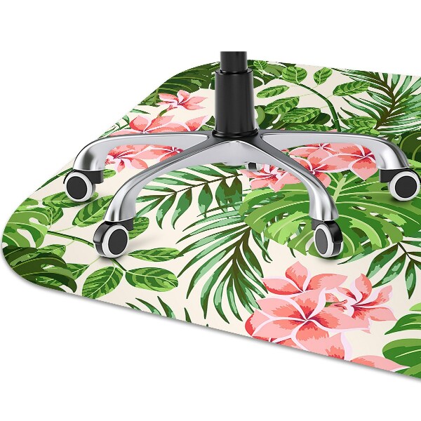 Matta kontorsstol Hawaii blommor